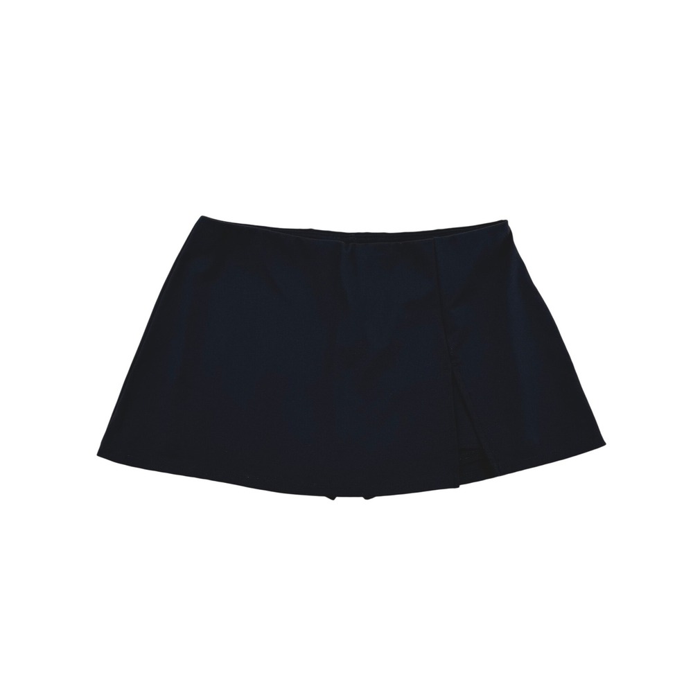 Abound Short Skort Women Size S Black Excellent Activewear Side Slit Stretch